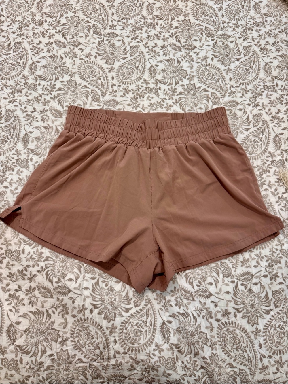 Varley Dusty Rose Athletic Shorts